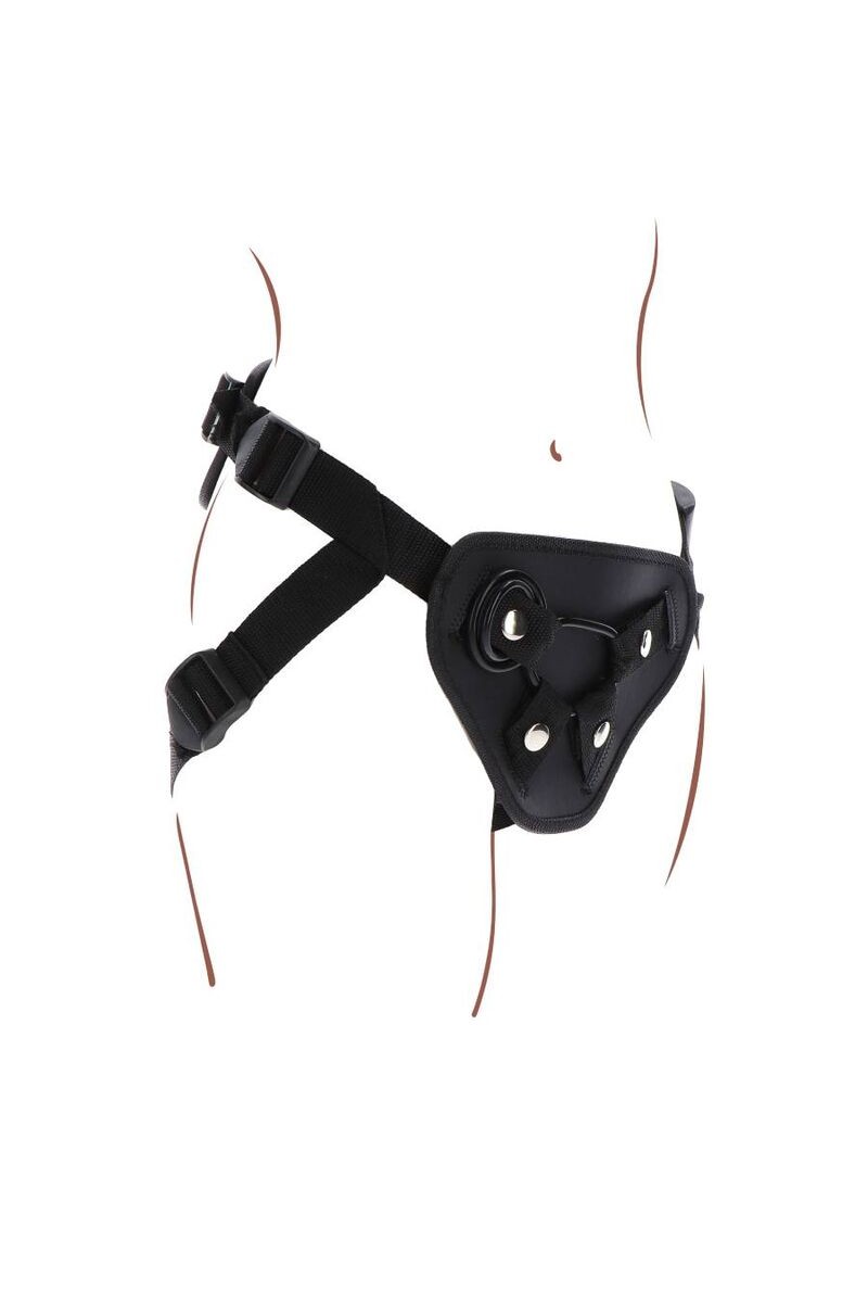 GET REAL - STRAP-ON DELUXE HARNES NEGRO