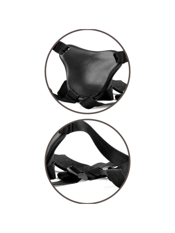 KING COCK - ELITE ARNES AJUSTABLE CONFORTABLE CON DILDO 17.8 CM