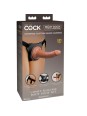 KING COCK - ELITE ARNES AJUSTABLE CONFORTABLE CON DILDO 17.8 CM