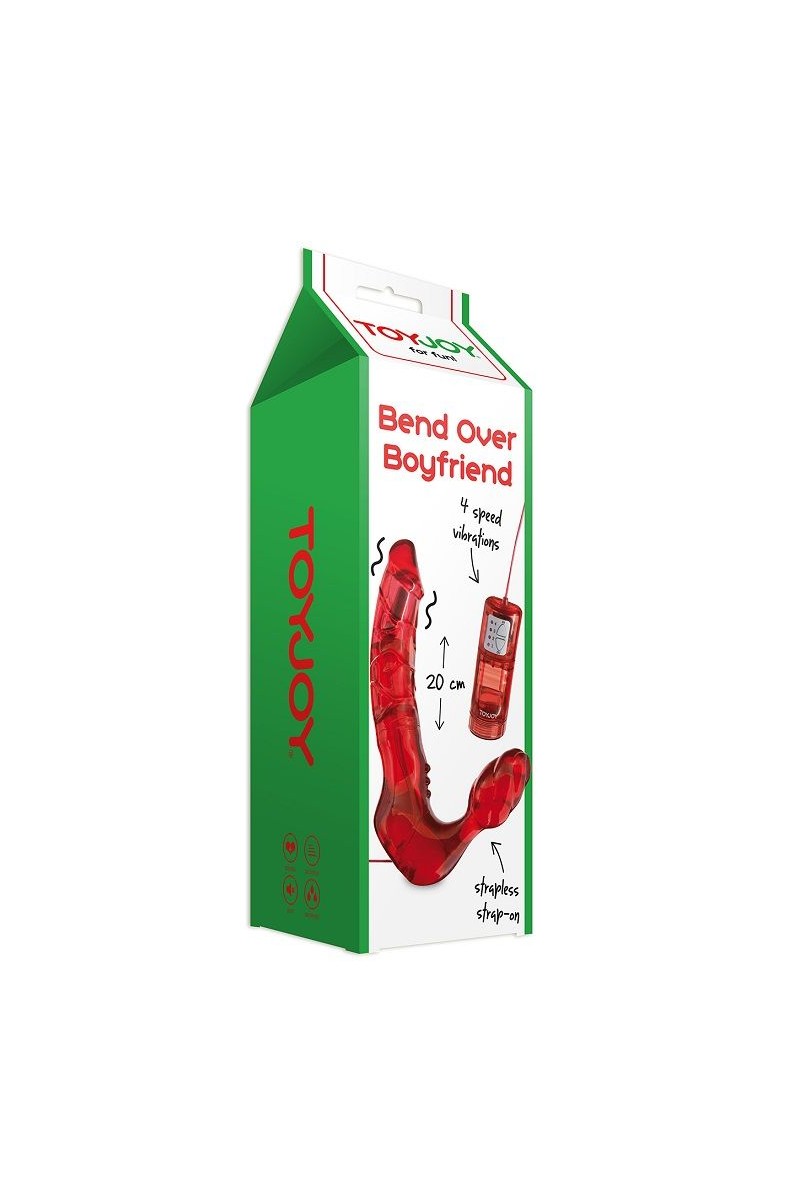 TOYJOY - ARNES DOBLE PENETRACION SIN CORREAS CON VIBRADOR