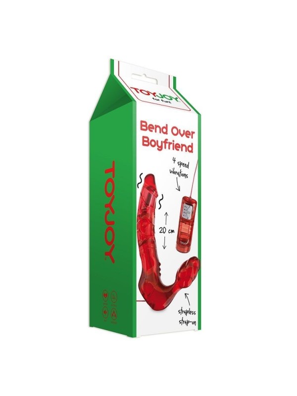 TOYJOY - ARNES DOBLE PENETRACION SIN CORREAS CON VIBRADOR