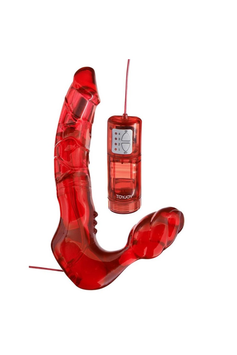 TOYJOY - ARNES DOBLE PENETRACION SIN CORREAS CON VIBRADOR