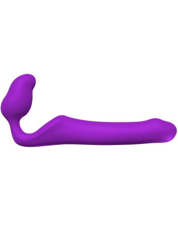 ADRIEN LASTIC - QUEENS STRAP-ON FLEXIBLE VIOLETA TALLA M