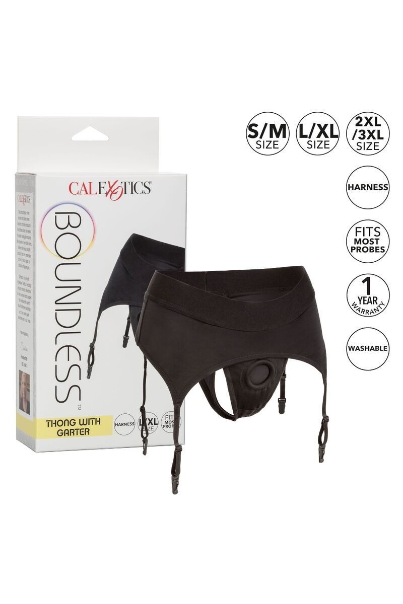 CALIFORNIA EXOTICS - BOUNDLESS ARNES TANGA CON LIGUERO L/XL