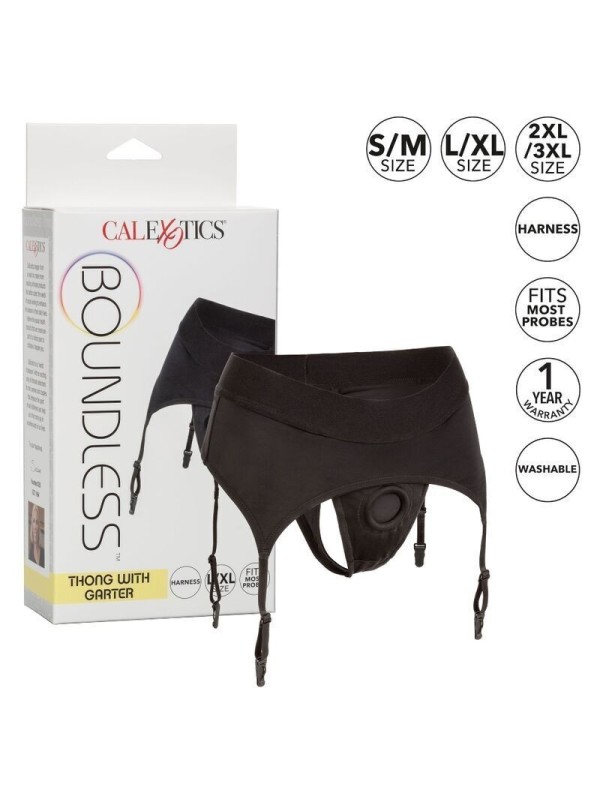 CALIFORNIA EXOTICS - BOUNDLESS ARNES TANGA CON LIGUERO S/M