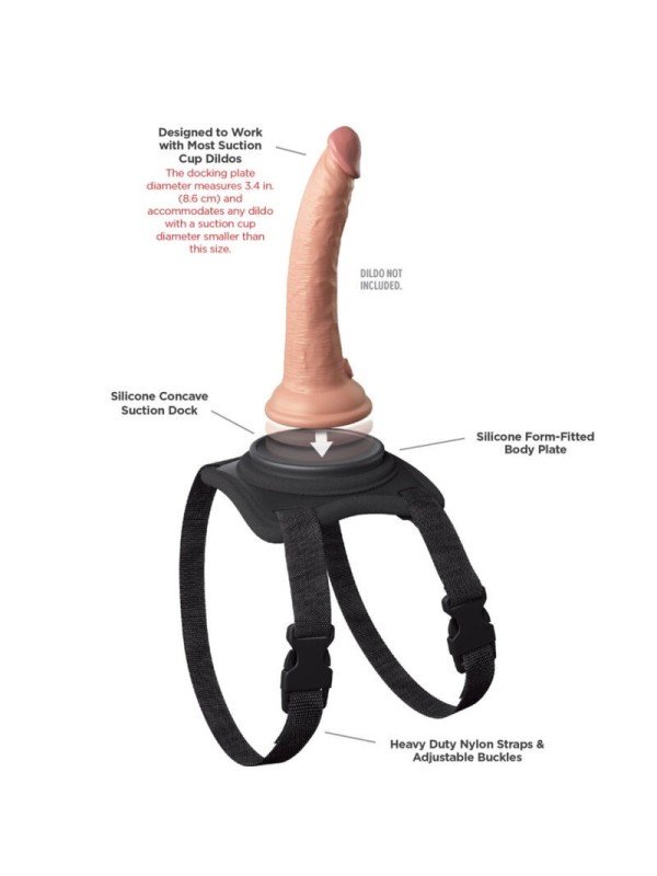 PIPEDREAMS - BODY DOCK LAP STRAP HARNESS