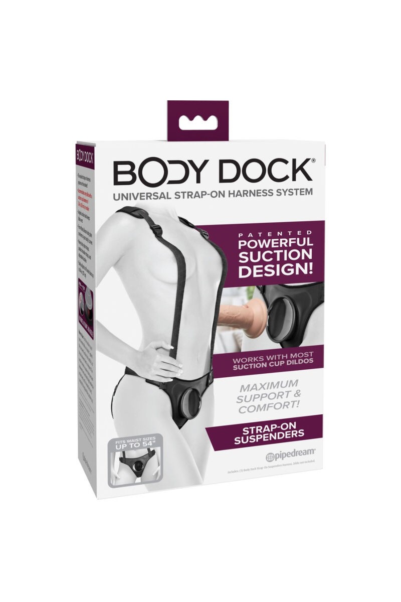 PIPEDREAMS - BODY DOCK STRAP-ON SUSPENDERS