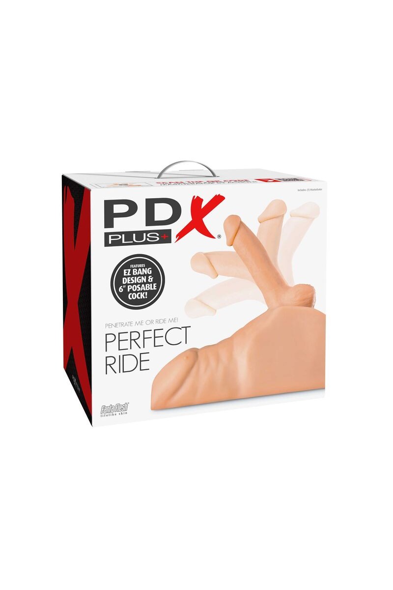 PDX PLUS - MASTURBADOR PERFECT RIDE PENE Y ANO