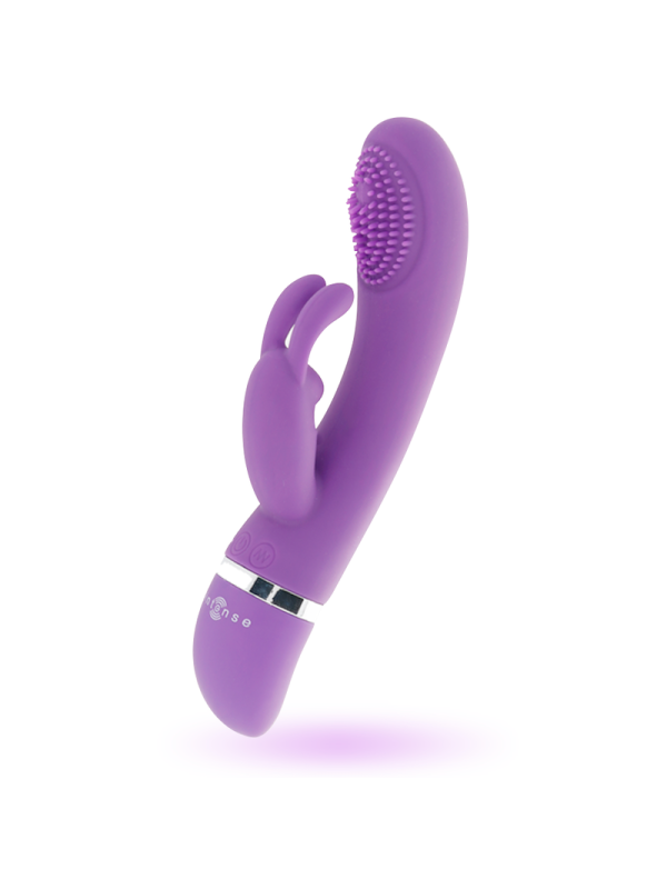 INTENSE - SUSY VIBRADOR OSCILANTE SILICON RABBIT LILA