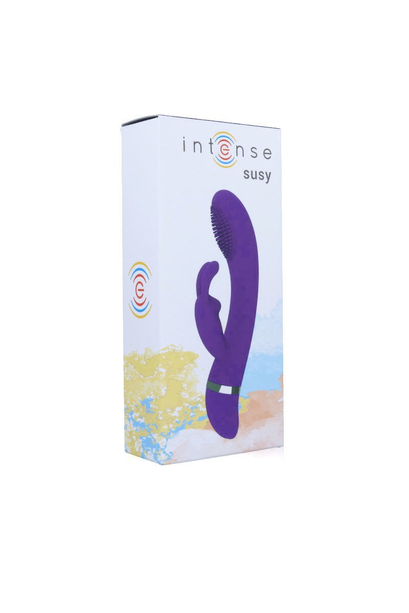 INTENSE - SUSY VIBRADOR OSCILANTE SILICON RABBIT LILA