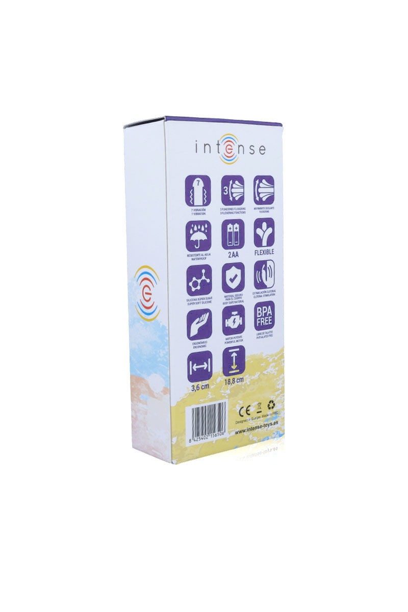 INTENSE - SUSY VIBRADOR OSCILANTE SILICON RABBIT LILA