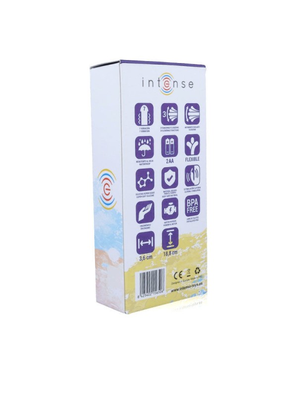 INTENSE - SUSY VIBRADOR OSCILANTE SILICON RABBIT LILA