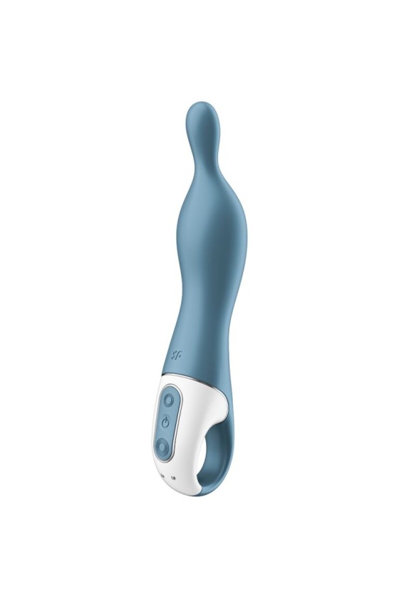 SATISFYER - AMAZING 1 VIBRADOR PUNTO A AZUL
