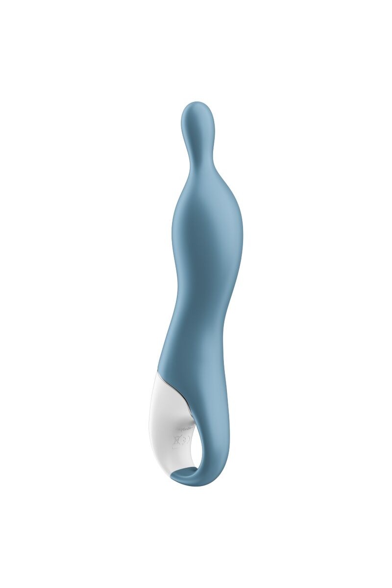 SATISFYER - AMAZING 1 VIBRADOR PUNTO A AZUL
