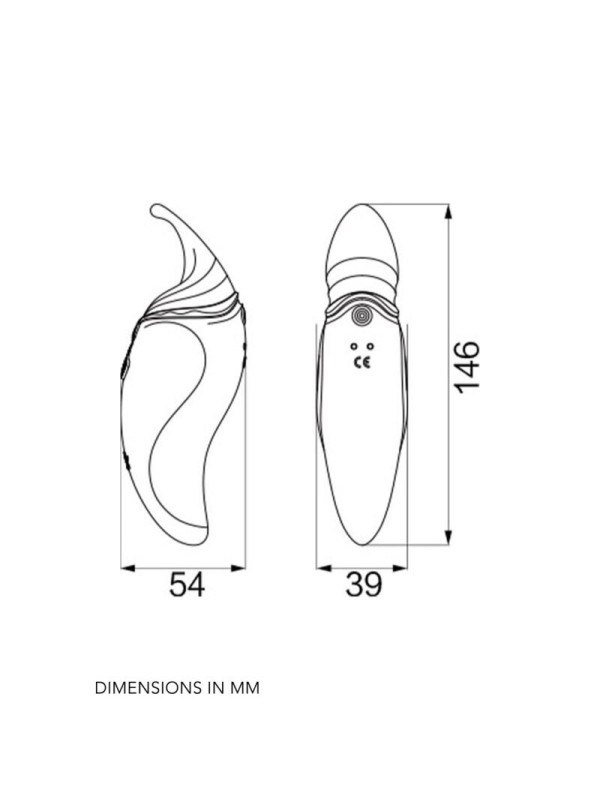 ZALO - HERO MASAJEADOR PERSONAL PULSE WAVE ROJO
