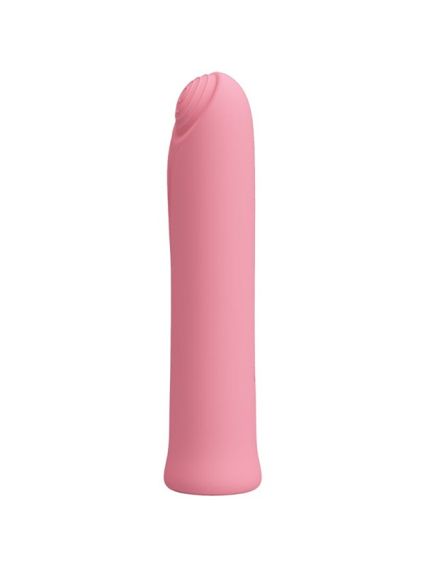 PRETTY LOVE - CURTIS MINI SUPEROWER 12 VIBRACIONES SILICONA ROSA