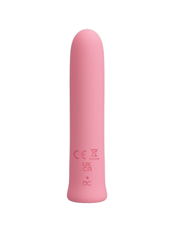 PRETTY LOVE - CURTIS MINI SUPEROWER 12 VIBRACIONES SILICONA ROSA