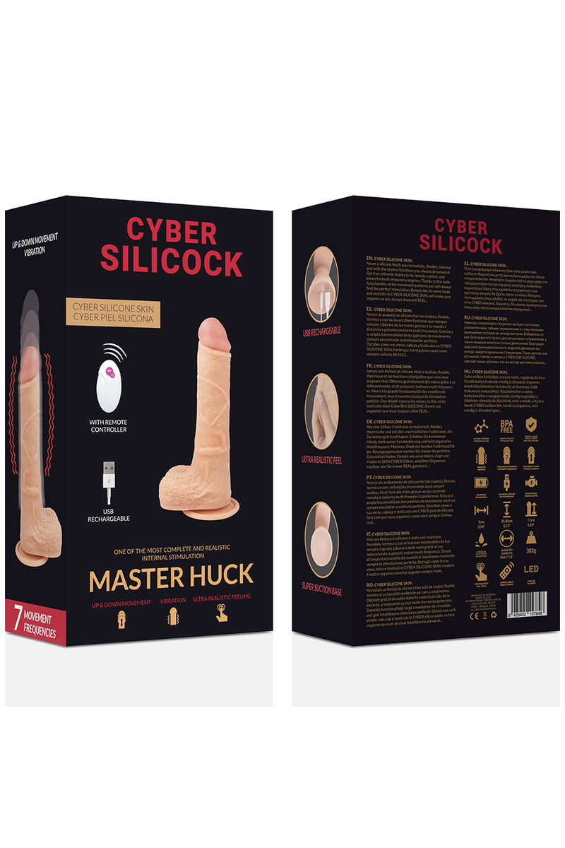 CYBER SILICOCK - REALISTICO CONTROL REMOTO MASTER HUCK