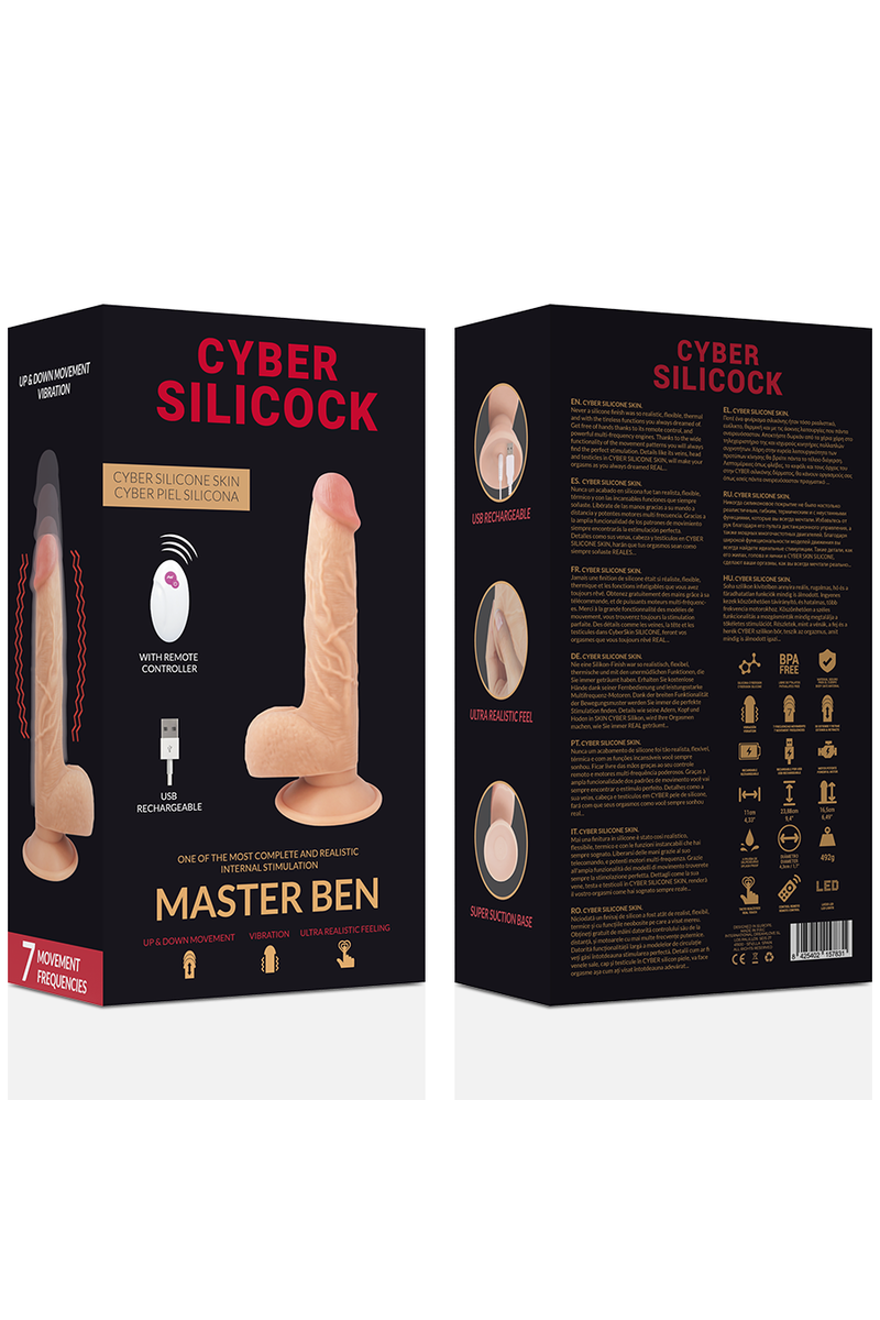 CYBER SILICOCK - REALISTICO CONTROL REMOTO MASTER BEN