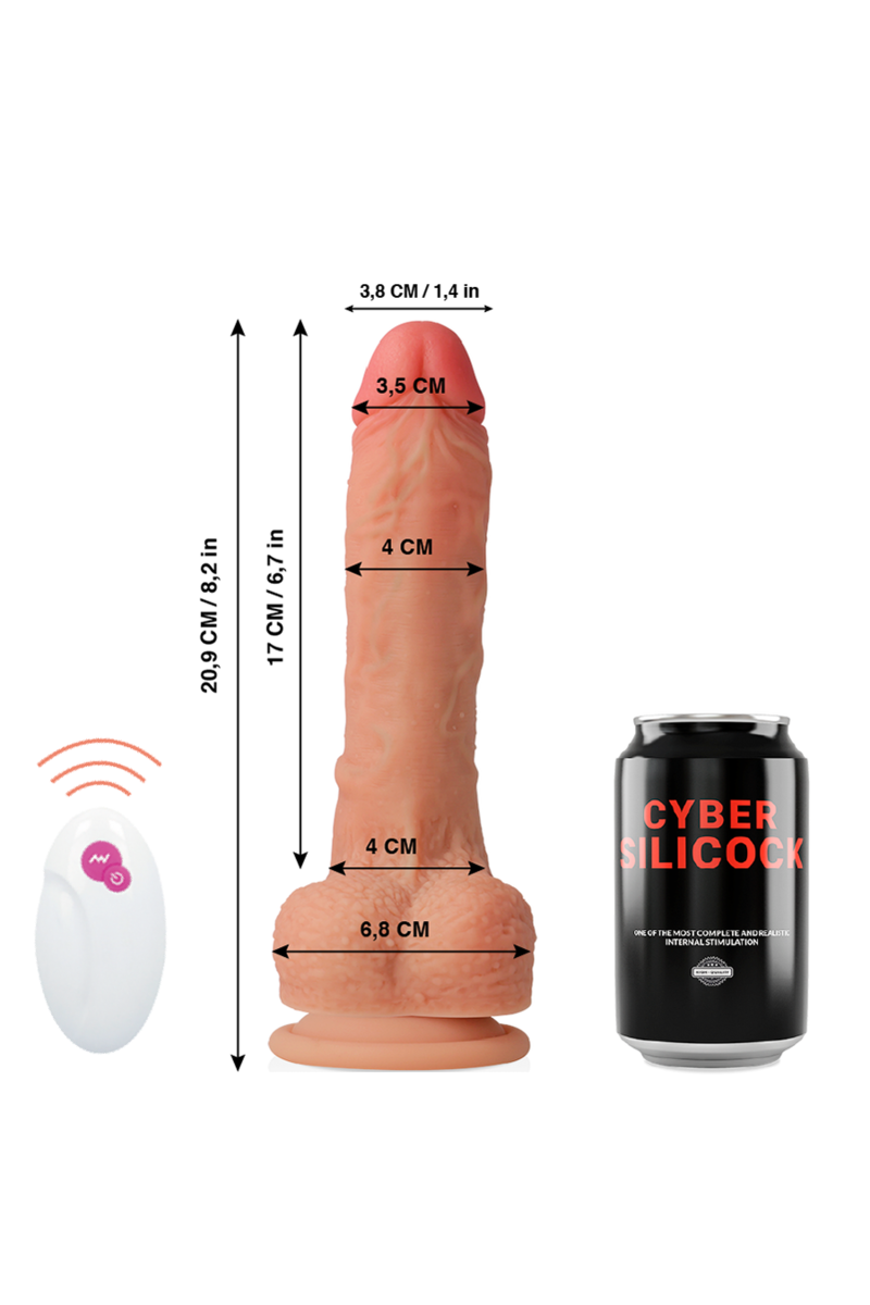CYBER SILICOCK - REALISTICO CONTROL REMOTO MR RICK