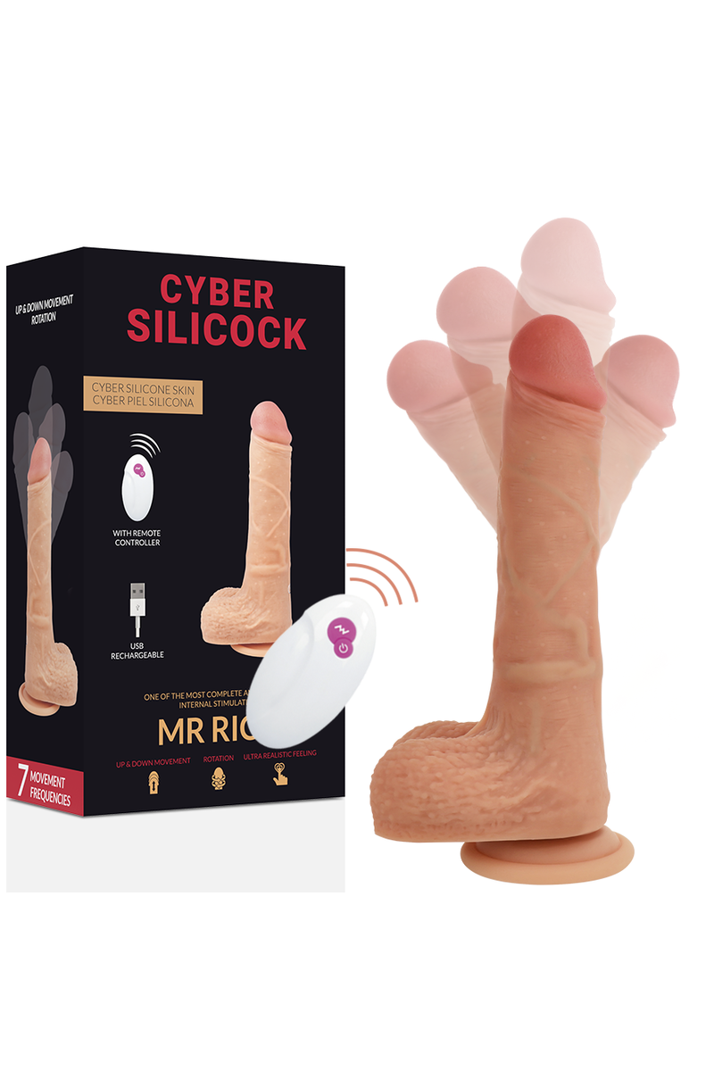 CYBER SILICOCK - REALISTICO CONTROL REMOTO MR RICK