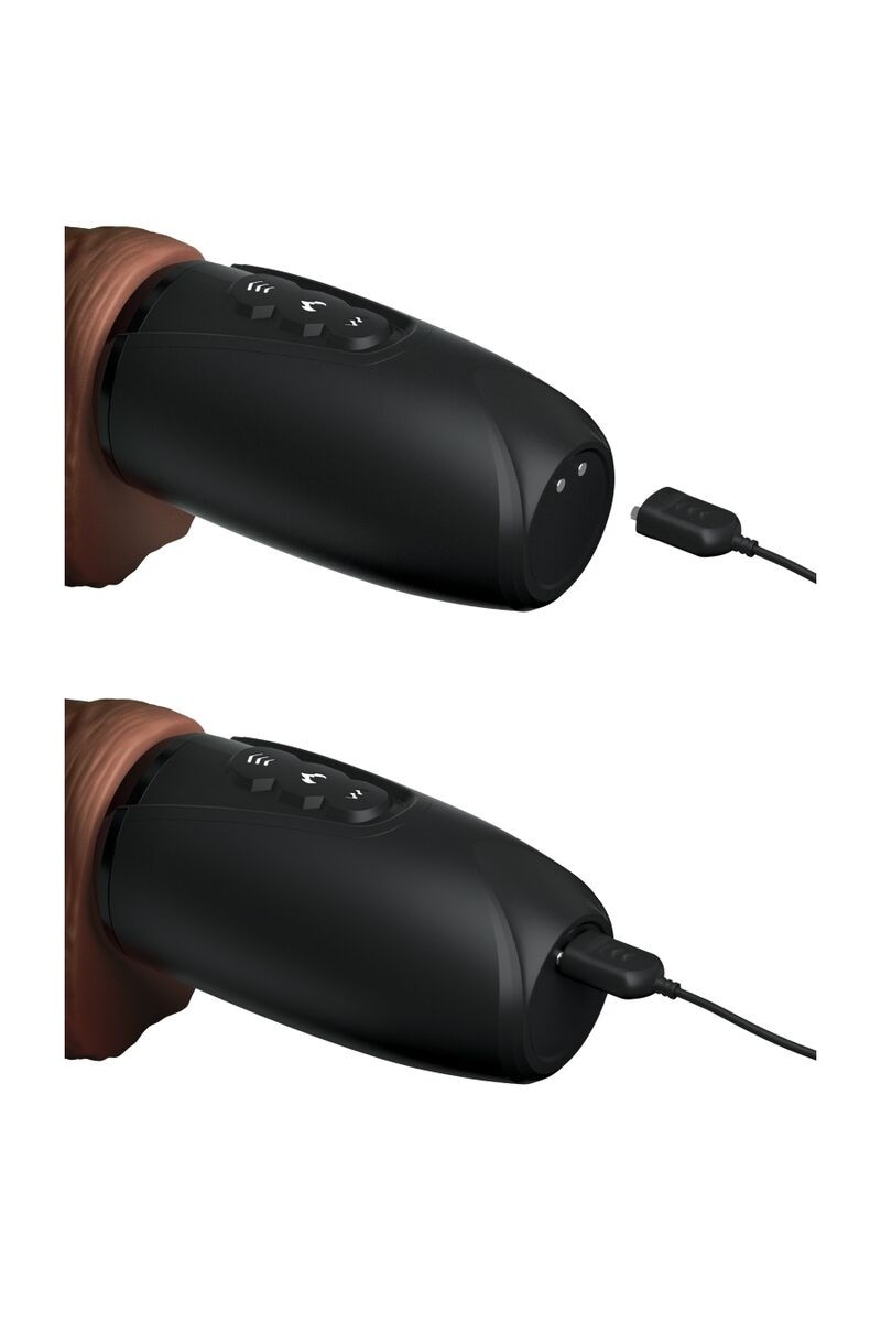 KING COCK - PLUS TRIPLE THREAT MARRON