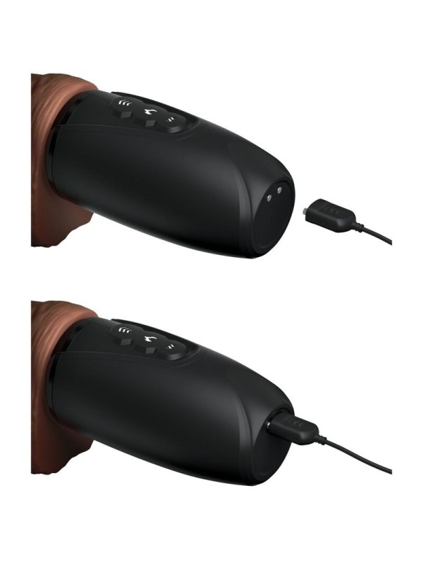 KING COCK - PLUS TRIPLE THREAT MARRON