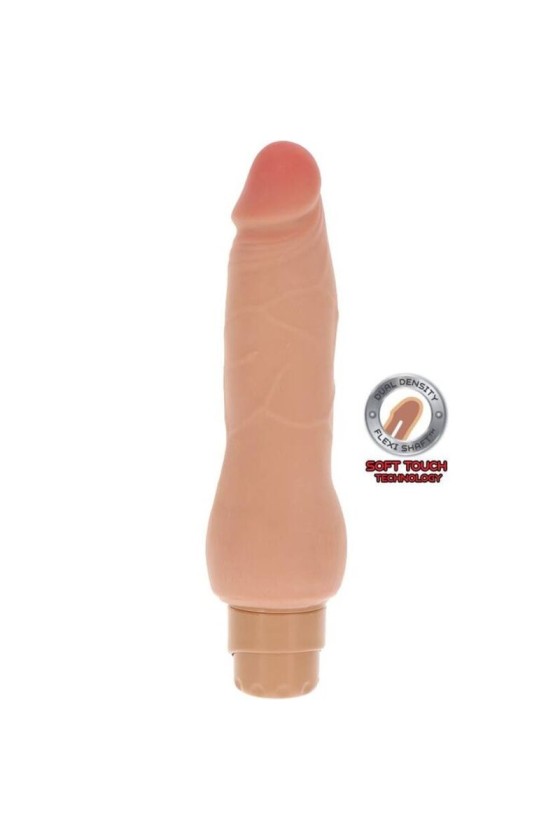 GET REAL - DUAL DENSITY SMOOTH VIBRADOR NATURAL