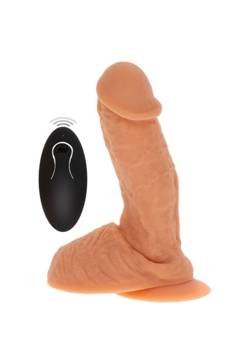GET REAL - DILDO VIBRADOR SILICONA NATURAL