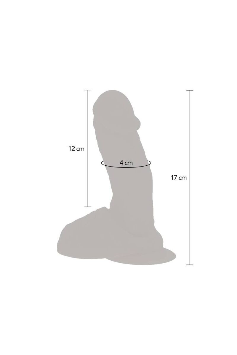 GET REAL - DILDO VIBRADOR SILICONA NATURAL