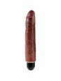 KING COCK - PENE REALISTICO VIBRADOR 25.6 CM MARRON