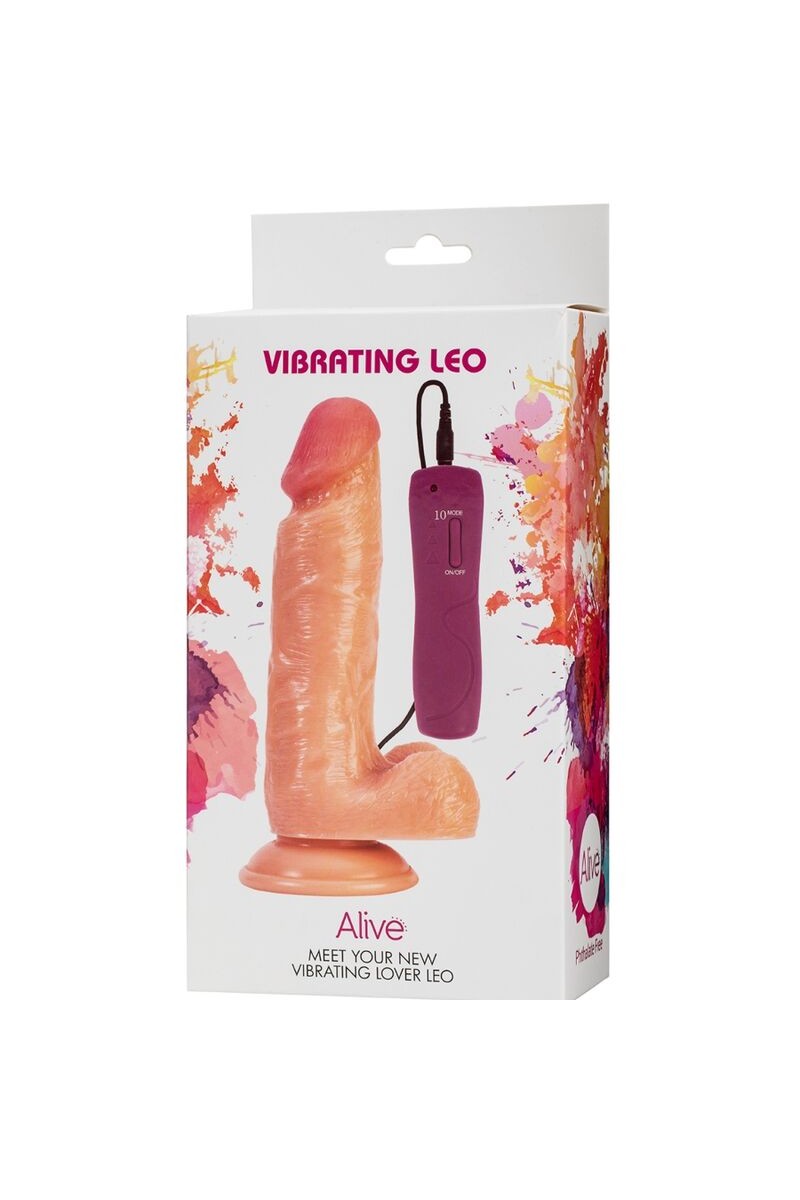 ALIVE - LEO PENE REALISTICO VIBRADOR 17 CM