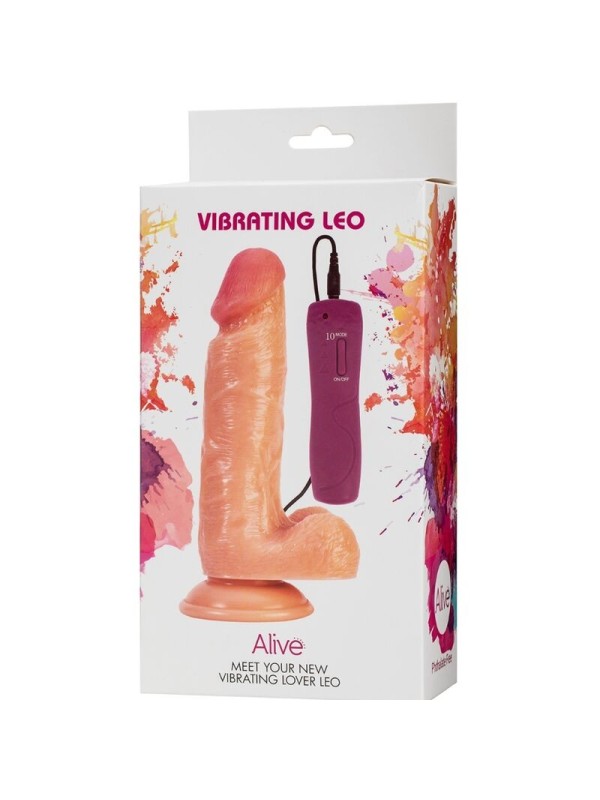 ALIVE - LEO PENE REALISTICO VIBRADOR 17 CM
